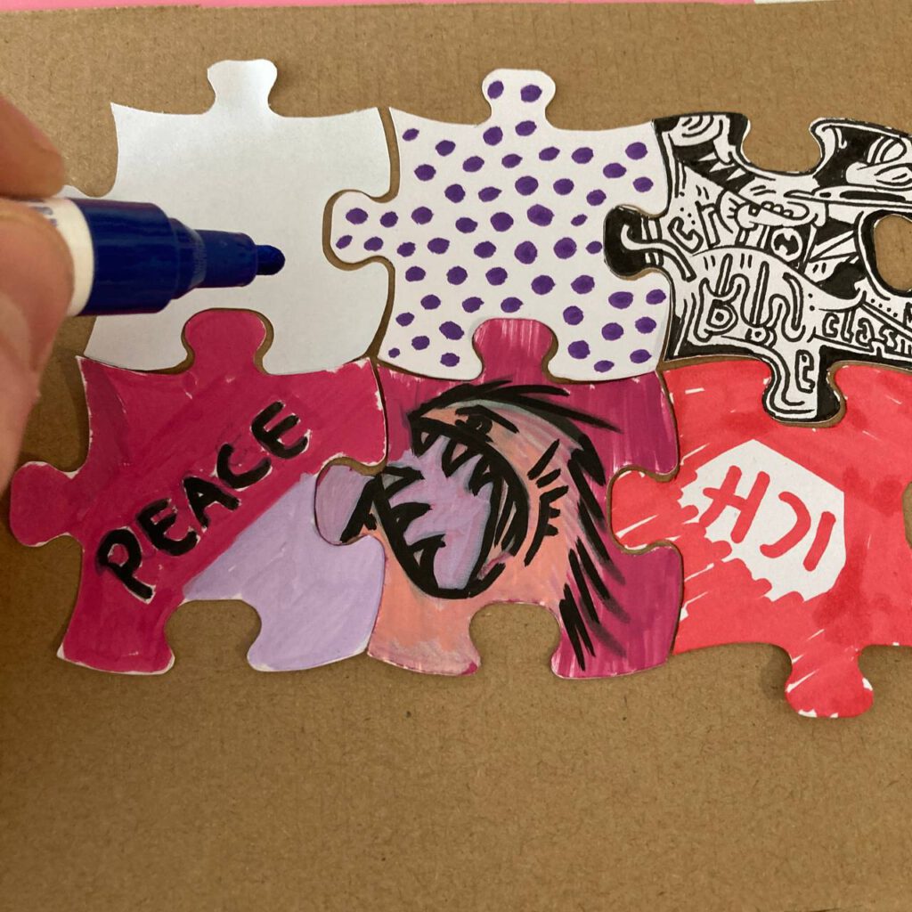 Puzzleteil selbst gestalten