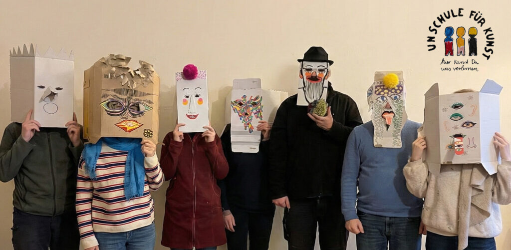 damit wir uns auf s foto trauen können wir uns erstmal eine Maske bauen