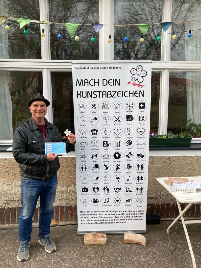Preibisch verleiht über da Kunstabzeiten! wohin man ihn einlädt 